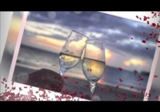 Свадебное слайд шоу Лепестки роз сделать онлайн